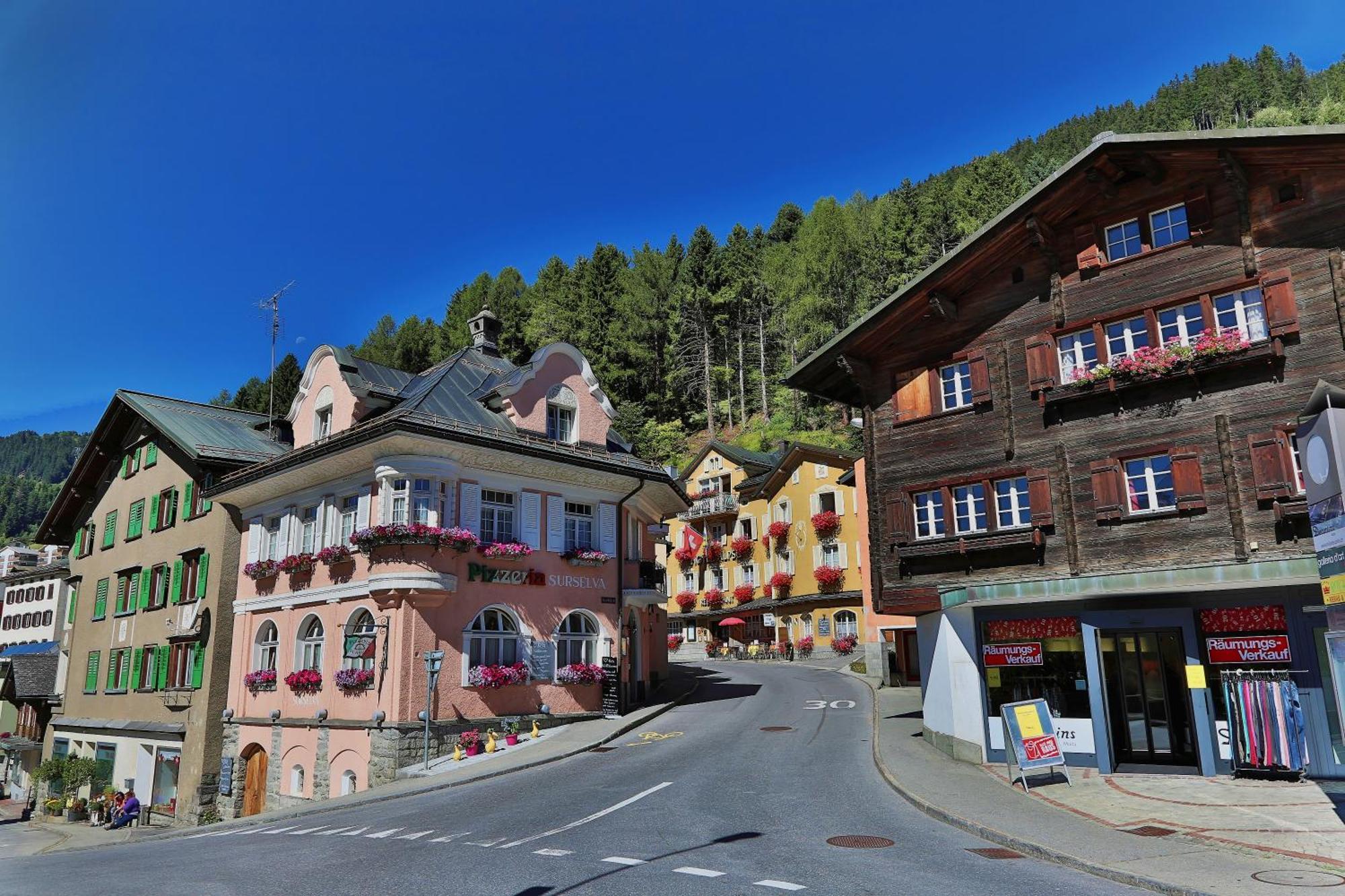 Hotel Alpsu Disentis Eksteriør bilde